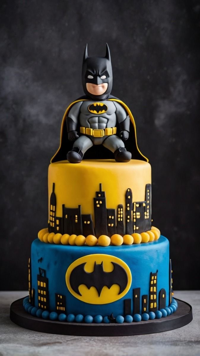 Gâteau Batman