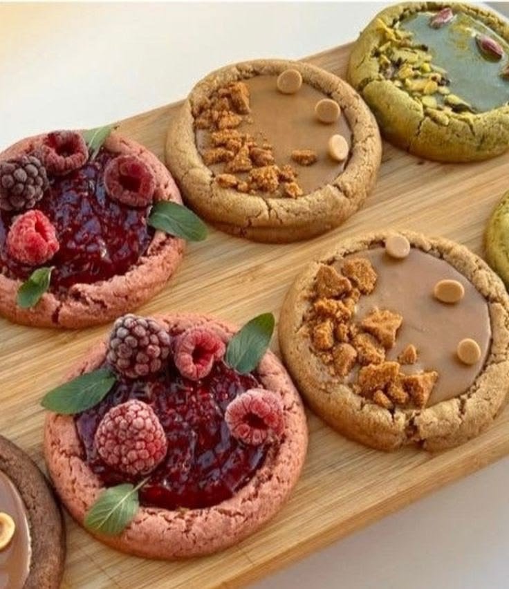 Planche de cookies