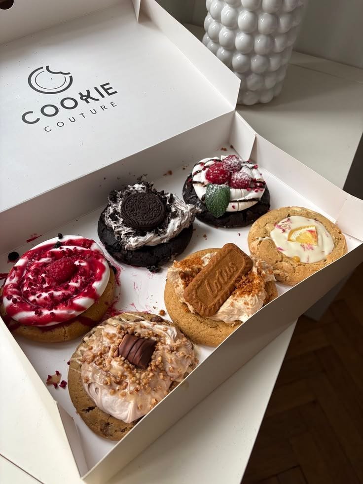 Coffret de cookies couture
