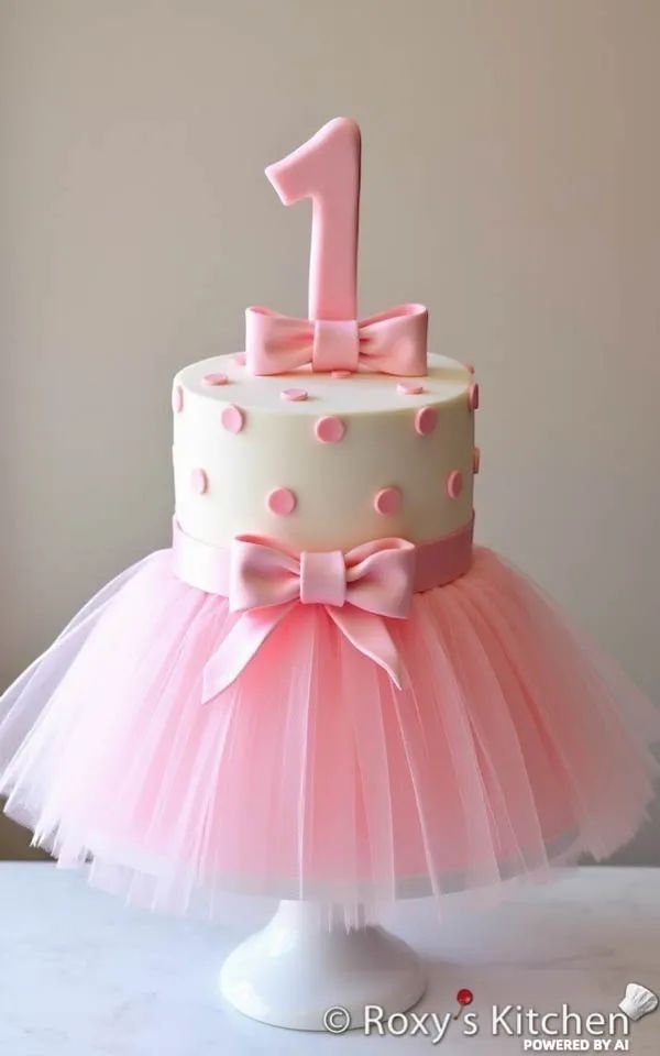 Gâteau rose ombré
