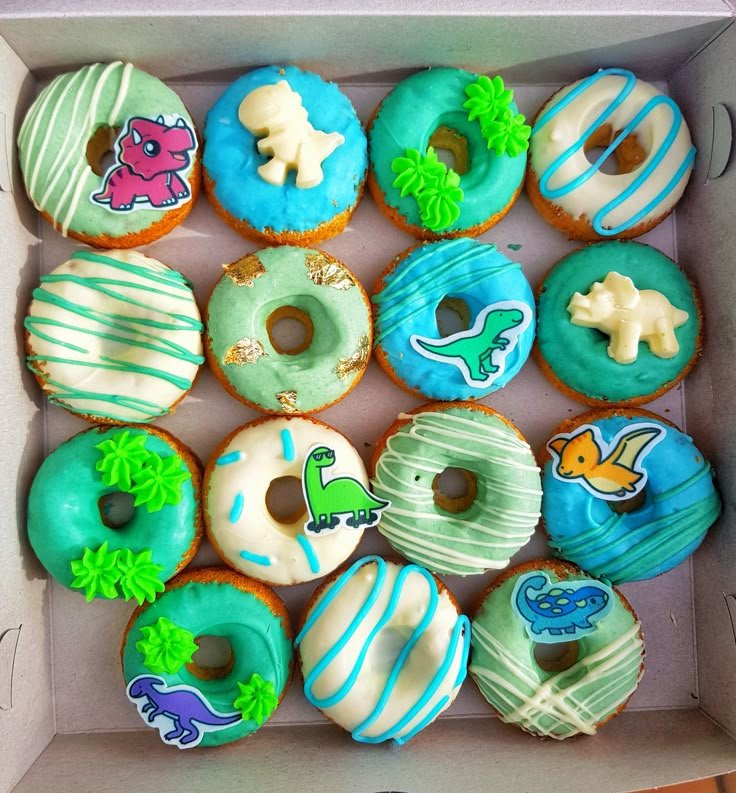 Donuts dinosaure