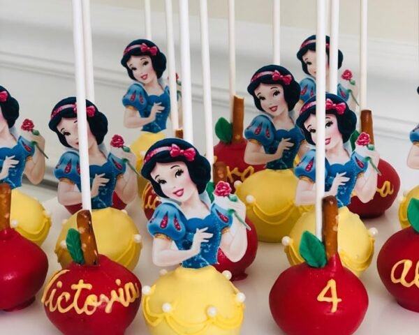 Pommes d'Amour Blanche-Neige