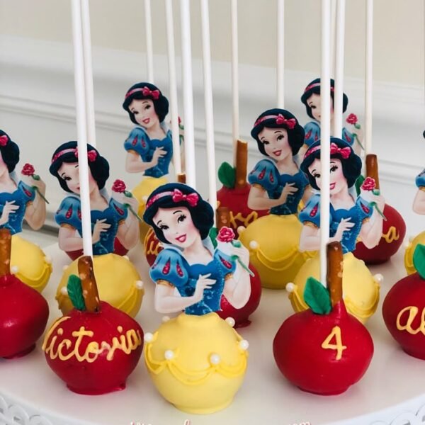 Pommes d'Amour Blanche-Neige