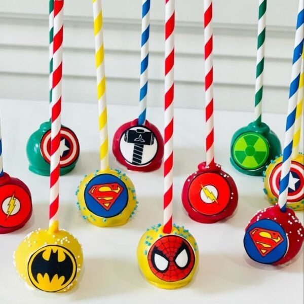 Cake Pops Super-héros