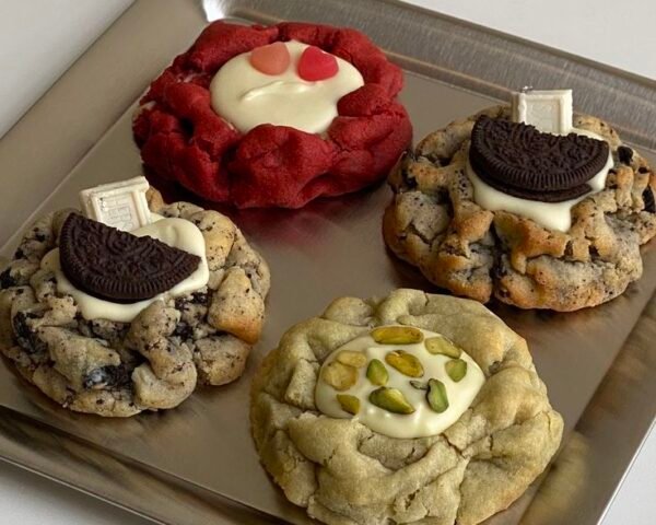Quatuor de Cookies Fourrés