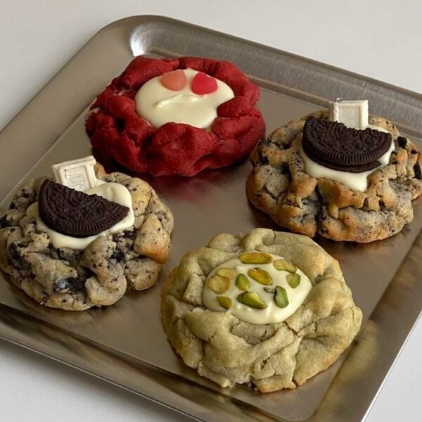 Quatuor de Cookies Fourrés
