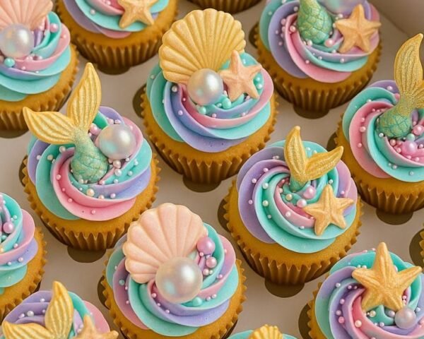Coffret Cupcakes Sirène