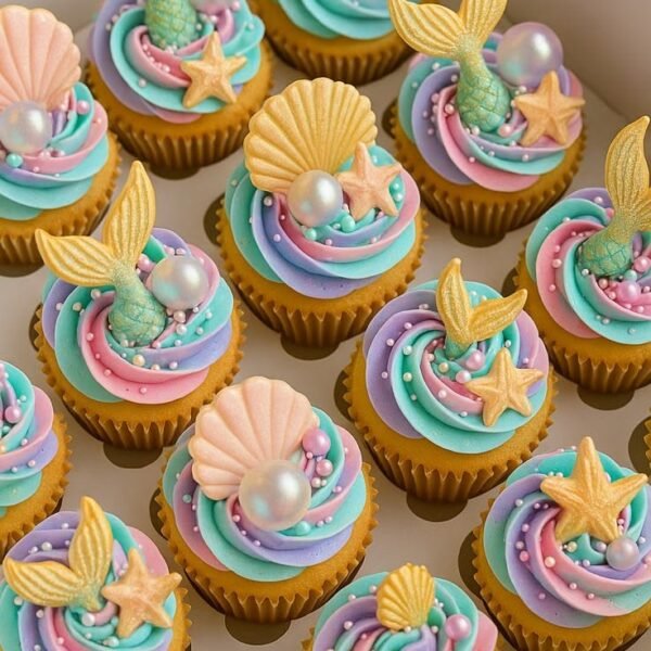 Coffret Cupcakes Sirène