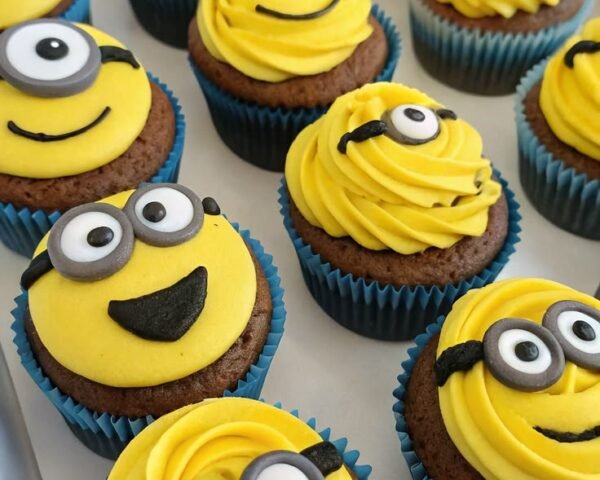 Cupcakes Fête Minion