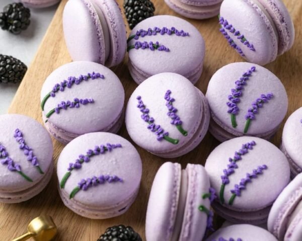 Macarons Lavande & Mûre