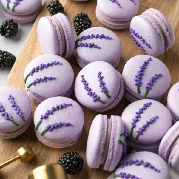 Macarons Lavande & Mûre